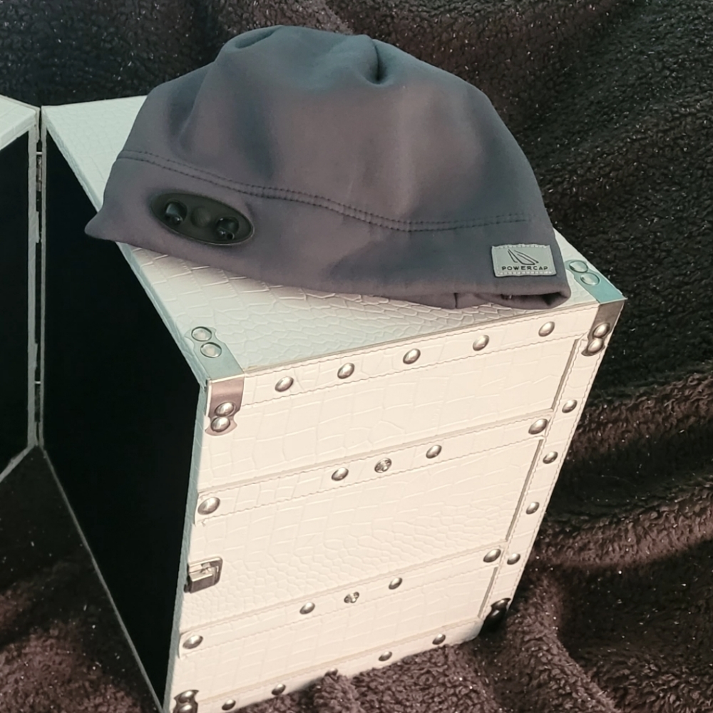 "Power Cap" LED light men's cap OSFM